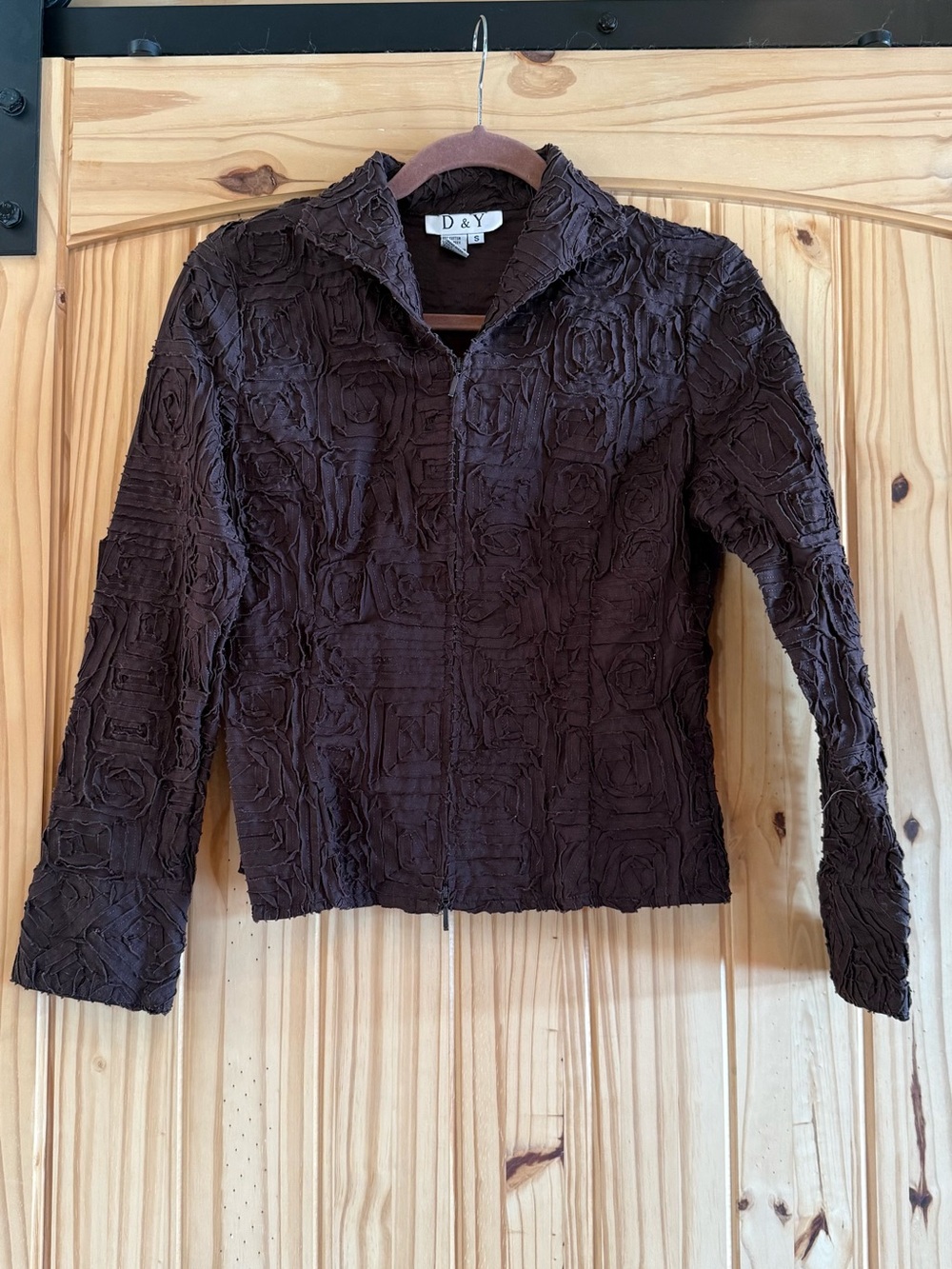 Vintage Y2K Textured Jacket